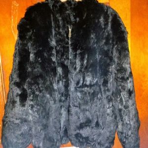 Rabbit fur coat 2X